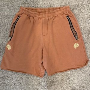 Darc Sport Small Wolf Fasted French Terry Shorts in Mauve - L